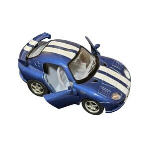 Kinsfun Blue Dodge Viper GTSR Car